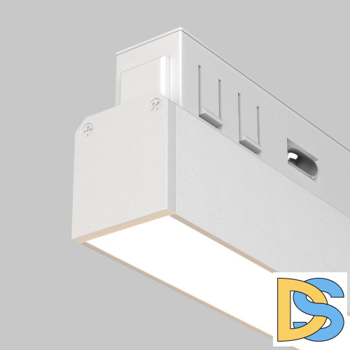 Трековый магнитный светильник Maytoni Basis TR102-24W-DS-W