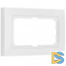 Рамка для двойной розетки (белый, basic) W0082001