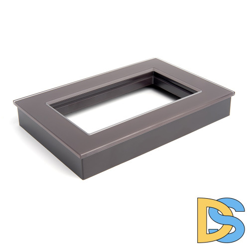 Рамка 2-местная без перемычки Stekker Катрин 39569