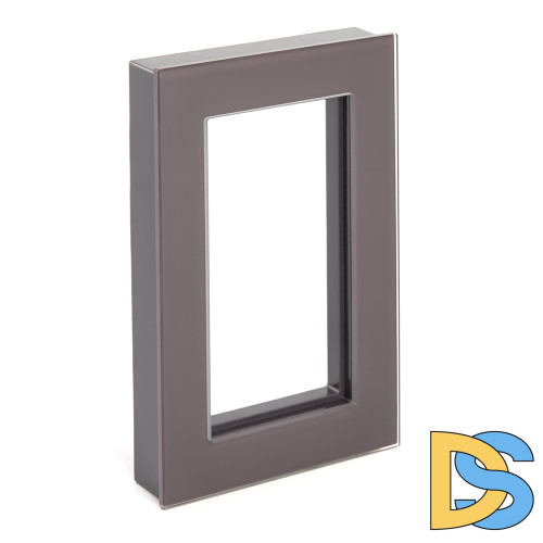 Рамка 2-местная без перемычки Stekker Катрин 39569