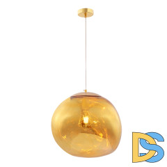 Подвесной светильник Crystal Lux MALAGA SP1 D360 GOLD