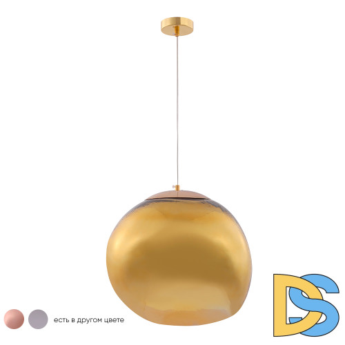 Подвесной светильник Crystal Lux MALAGA SP1 D360 GOLD