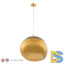 Подвесной светильник Crystal Lux MALAGA SP1 D360 GOLD
