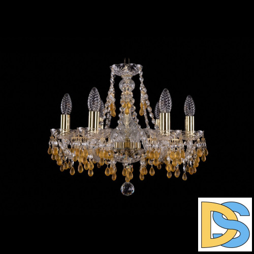 Подвесная люстра Bohemia Ivele Crystal 1410/6/160 G V1003