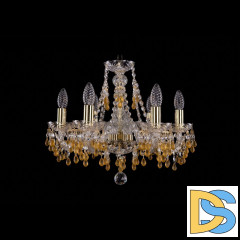 Подвесная люстра Bohemia Ivele Crystal 1410/6/160 G V1003