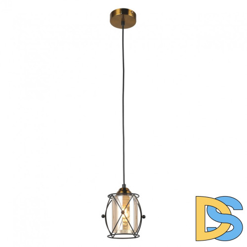 Подвесной светильник IMEX Dream MD.1023-1-P-BK+GBR