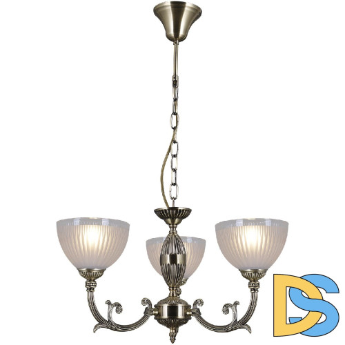 Подвесная люстра Illumico IL9939-3PSQ-24 AB CAPELLA