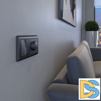 Рамка на 2 поста (графит) W0022104