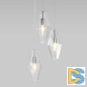 Подвесная люстра Eurosvet Prism 50236/3 прозрачный a058959