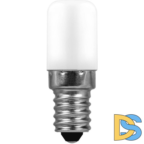 Лампа светодиодная Feron E14 2W 2700K Цилиндр Матовая LB-10 25295