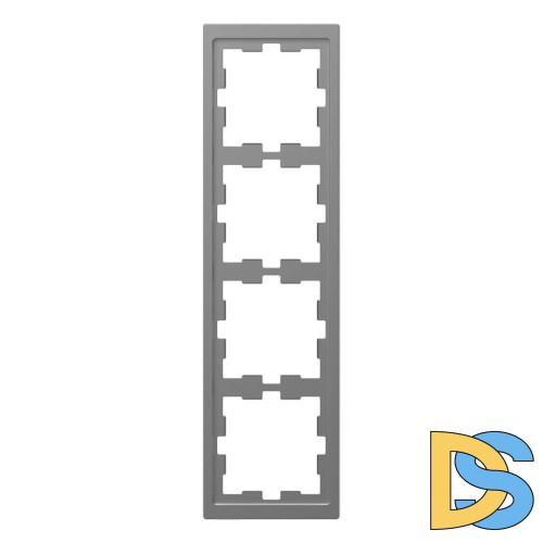 Рамка 4-постовая Schneider Electric Merten D-Life MTN4040-6536