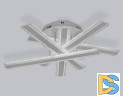 Потолочная люстра Ambrella Light Acrylica Original FA8903