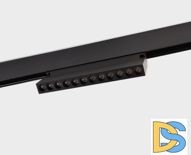 Трековый магнитный светильник Italline Atom IT012-5023 black 3000K