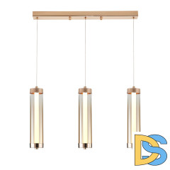 Подвесной светильник Indigo Rilucente 11061/3P Gold V000150L