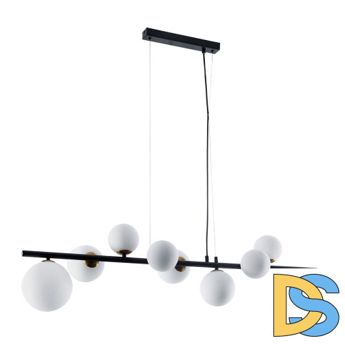 Подвесная люстра Arte Lamp Gemini A2243SP-9BK