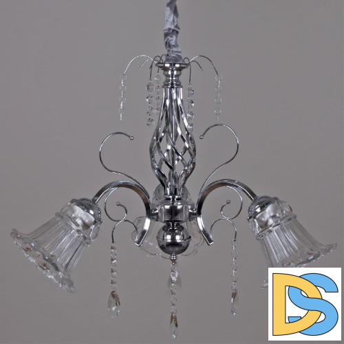 Подвесная люстра Reluce 02349-0.4-03 CR+CL