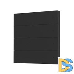 Кнопочная панель Arlight SMART-DMX512-801-22-8G-8SC-DIM-IN Black (230V, 2.4G) 039316