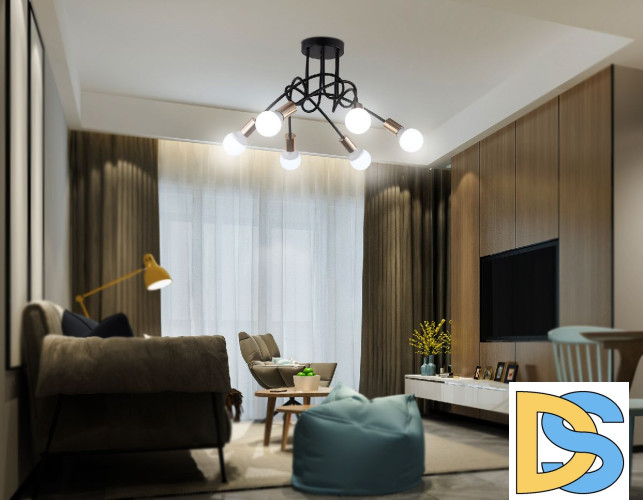 Потолочная люстра Ambrella Light Loft TR80419