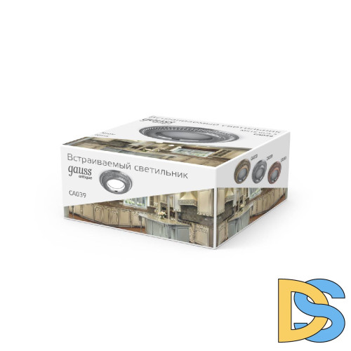Встраиваемый светильник Gauss Antique CA039
