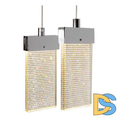 Подвесная светодиодная люстра iLedex Pixel C4430-8R CR