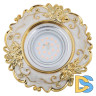 Встраиваемый светильник Fametto Arno DLS-A105 GU5.3 Chrome/Beige+Gold