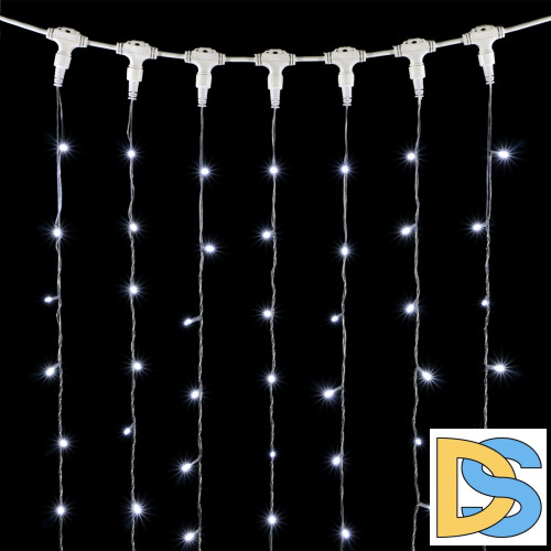 Гирлянда Занавес Laitcom (LTC) PCL602BLW-10-2W