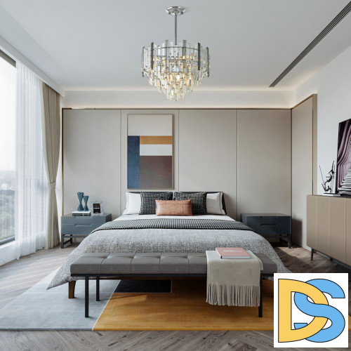 Люстра на штанге Arte Milano Sorrento 374409/7/300/470 CR