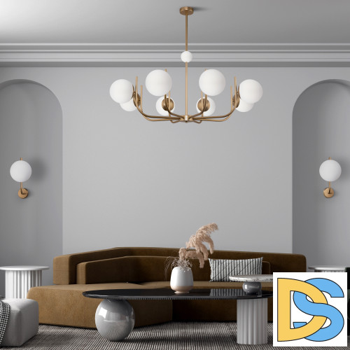 Подвесная люстра Maytoni Rendez-vous MOD109PL-08BS