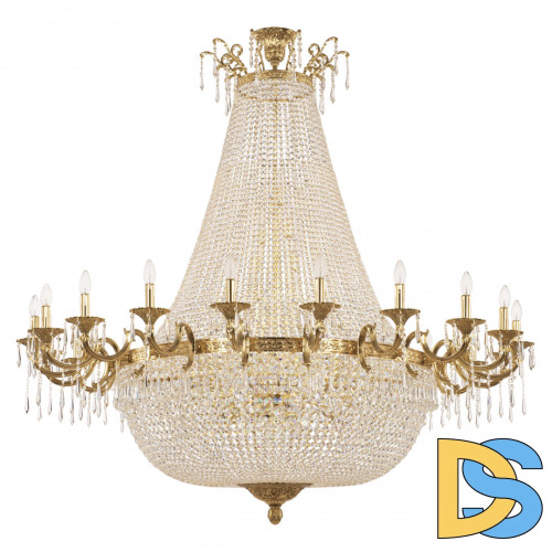 Потолочная люстра Bohemia Ivele Crystal 2201H210/20/160IV/Y1 G