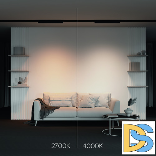 Трековый трехфазный светильник Maytoni Basis TR196-3-20W2.7K-B