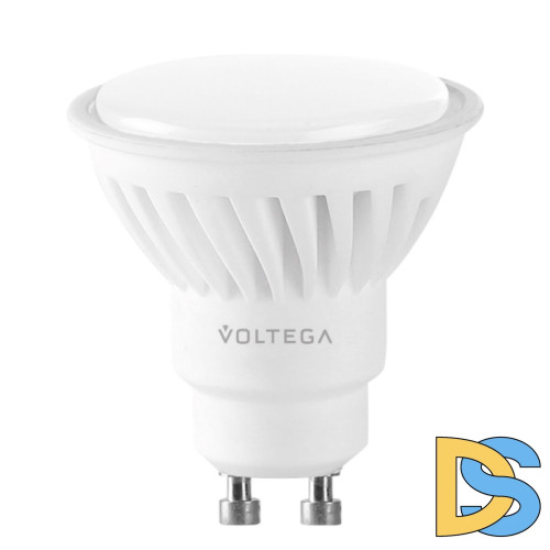 Лампа светодиодная Voltega GU10 10W 4000K матовая VG1-S1GU10cold10W-C 7073