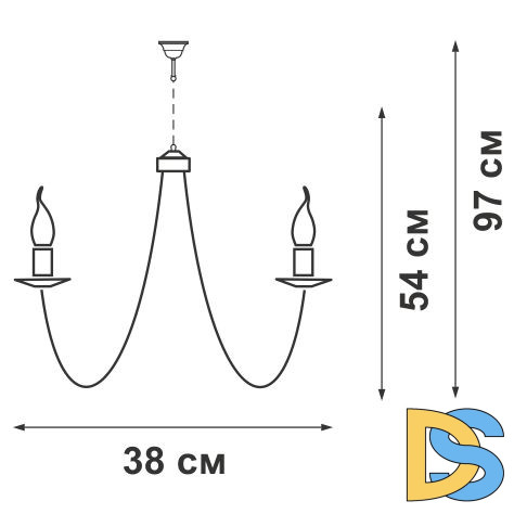 Подвесная люстра Vitaluce V1339/5
