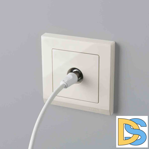 ТВ-розетка проходная Werkel (слоновая кость) W1184003 4690389155819