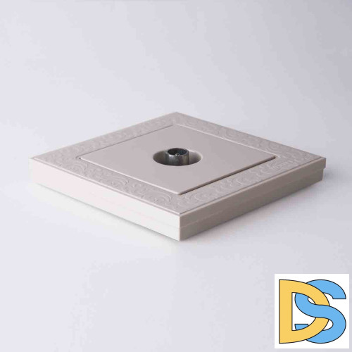 ТВ-розетка проходная Werkel (слоновая кость) W1184003 4690389155819