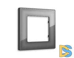 Рамка одноместная Ambrella Volt Arctic AF580651