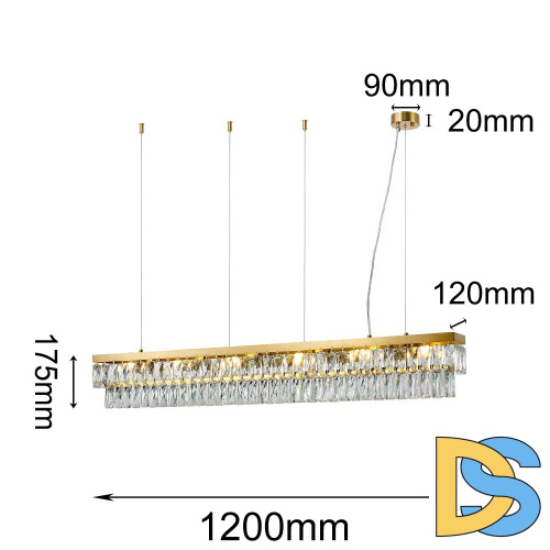 Подвесная люстра Favourite Magnitudo 4090-6P