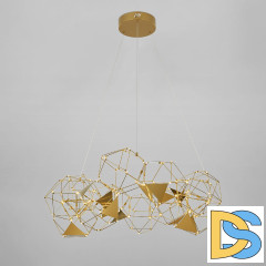 Подвесная люстра Eurosvet Uma 90369/12 медь a065034