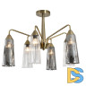 Люстра на штанге Indigo Campana 13028/6R Brass V000509