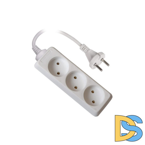 Удлинитель (02891) Uniel 3гн х 3м с/з Стандарт S-GCD3-3