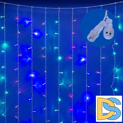 Уличная гирлянда Uniel ULD-C3020-264/TTK MULTI IP44 UL-00010917