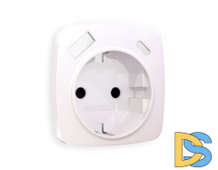 Лицевая панель для розетки с/з со шторками 2USB A+C Ambrella Volt Omega OP2100