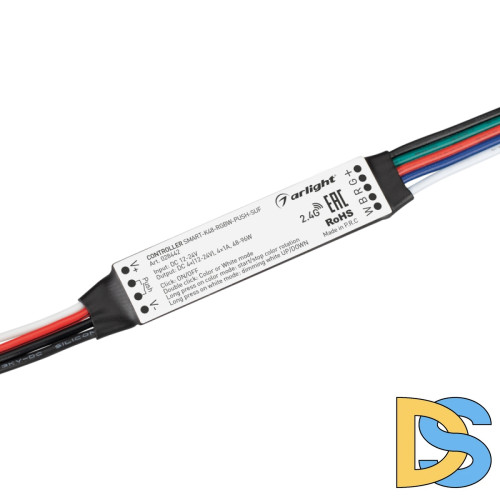 Контроллер Arlight Smart-K48-RGBW-Push-SUF (12-24V, 4x1A, 2.4G) 028442