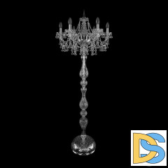 Торшер Bohemia Ivele Crystal 1409T1/6/195-160 Ni