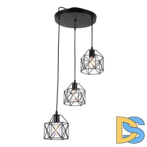 Подвесная люстра IMEX MD.0330-3-P BK