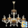 Подвесная люстра Bohemia Ivele Crystal 5417/8/240 G Amber/M-1F