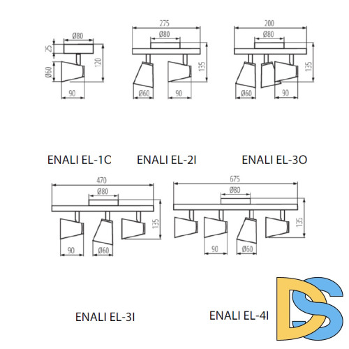 Cпот Kanlux Enali EL-1O W 28760