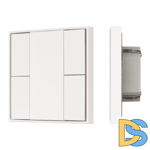 Кнопочная панель Arlight KNX-301-22-4-SH-IN White BUS, Frame 037722