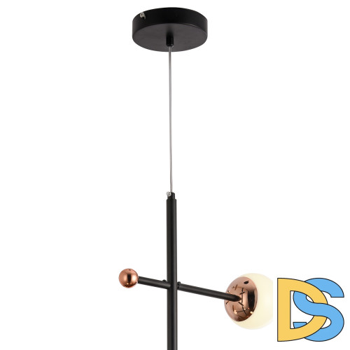 Подвесной светильник Natali Kovaltseva LED LAMPS 81338 GOLD BLACK