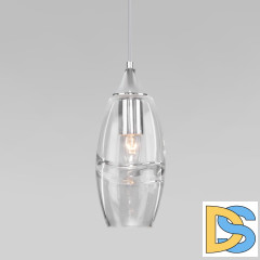 Подвесной светильник Eurosvet Lotus 50222/1 прозрачный