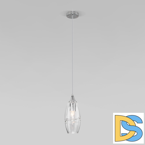 Подвесной светильник Eurosvet Lotus 50222/1 прозрачный